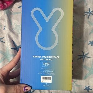 MEOKS rainbow 32oz tumbler